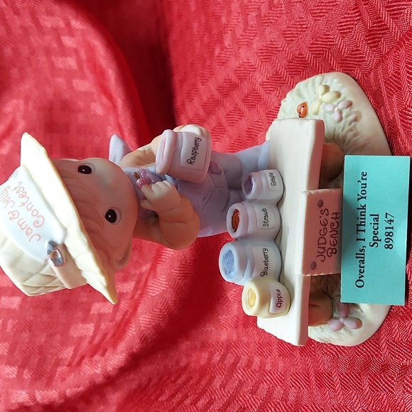Precious Moments 898147 Overalls I Think You're Special figurine - Retired - Picture 1 of 6